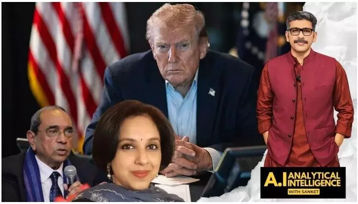 ट्रंप की ईरान पर अभद्र भाषा: बेबसी या खतरनाक उकसावा? | AI विद संकेत ट्रंप की ईरान पर अभद्र भाषा: बेबसी या खतरनाक उकसावा? | AI विद संकेत