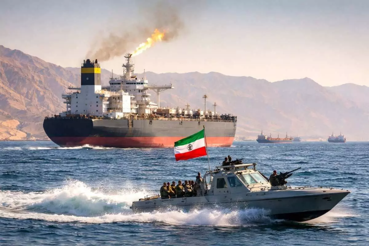 क्या हॉर्मुज़ जलडमरूमध्य पर टोल वसूलेगा ईरान? शिपिंग कंपनियों से पैसा वसूलने का नया प्लान क्या हॉर्मुज़ जलडमरूमध्य पर टोल वसूलेगा ईरान? शिपिंग कंपनियों से पैसा वसूलने का नया प्लान