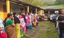 असम, केरल और पुडुचेरी में मतदान जारी, सुरक्षा के पुख्ता इंतजाम