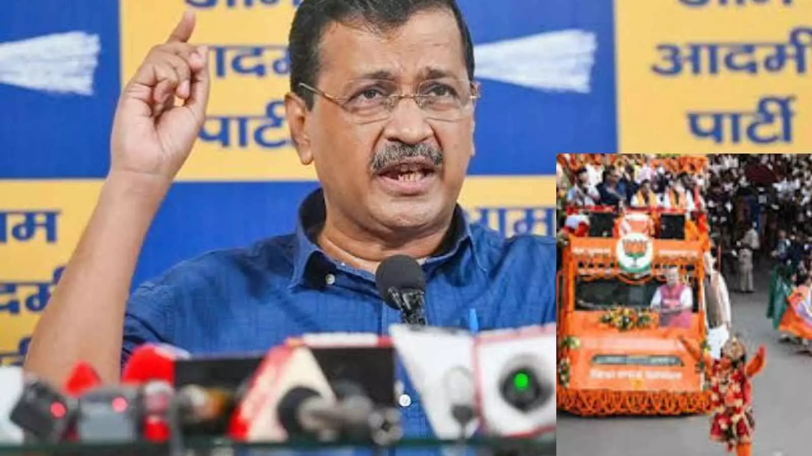 भाजपा हिंदू धर्म पर कलंक हैं..., वीडियो शेयर कर बरसे केजरीवाल