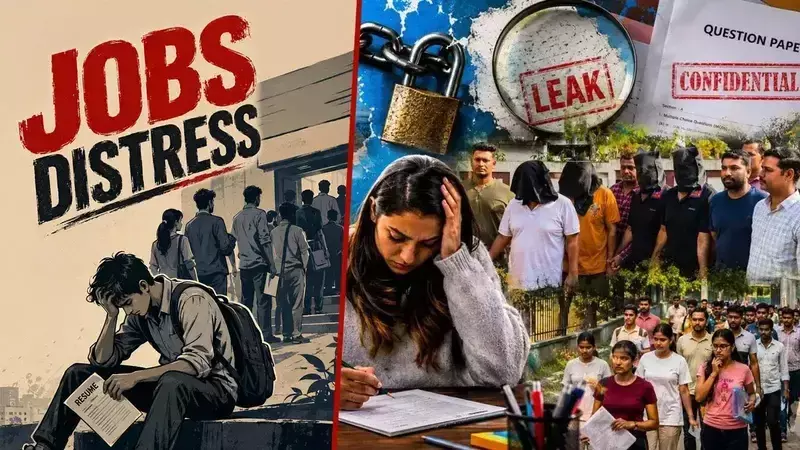 सरकारी नौकरी का सपना या सिस्टम का छलावा? पेपर लीक से बर्बाद हो रहा युवाओं का भविष्य