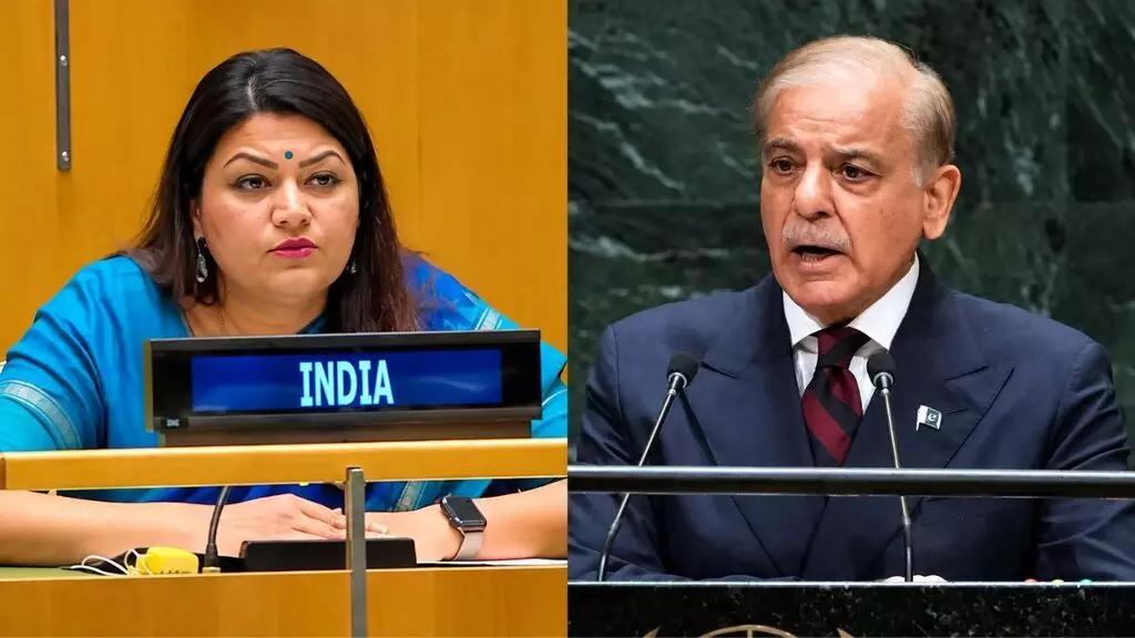 UN में शरीफ ने छेड़ा कश्मीर राग, ट्रंप को कहा ‘शुक्रिया’; भारत ने दिया करारा जवाब